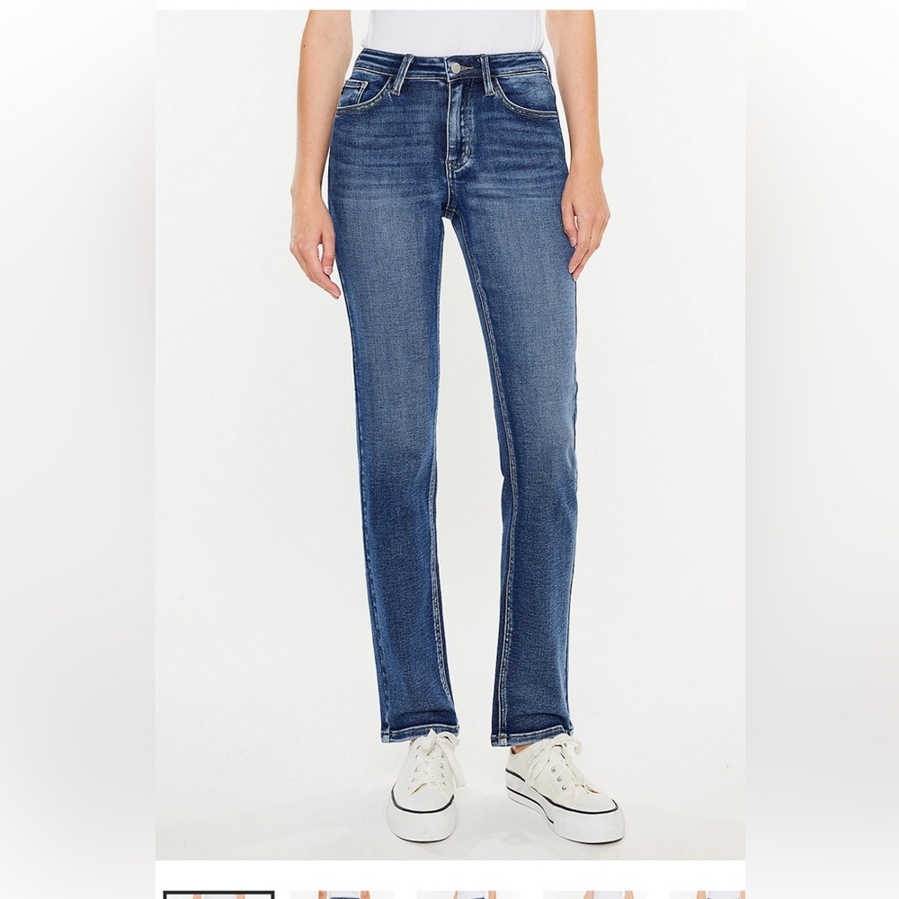 KanCan™ Essentials High Rise Straight Jean 15/31 Long